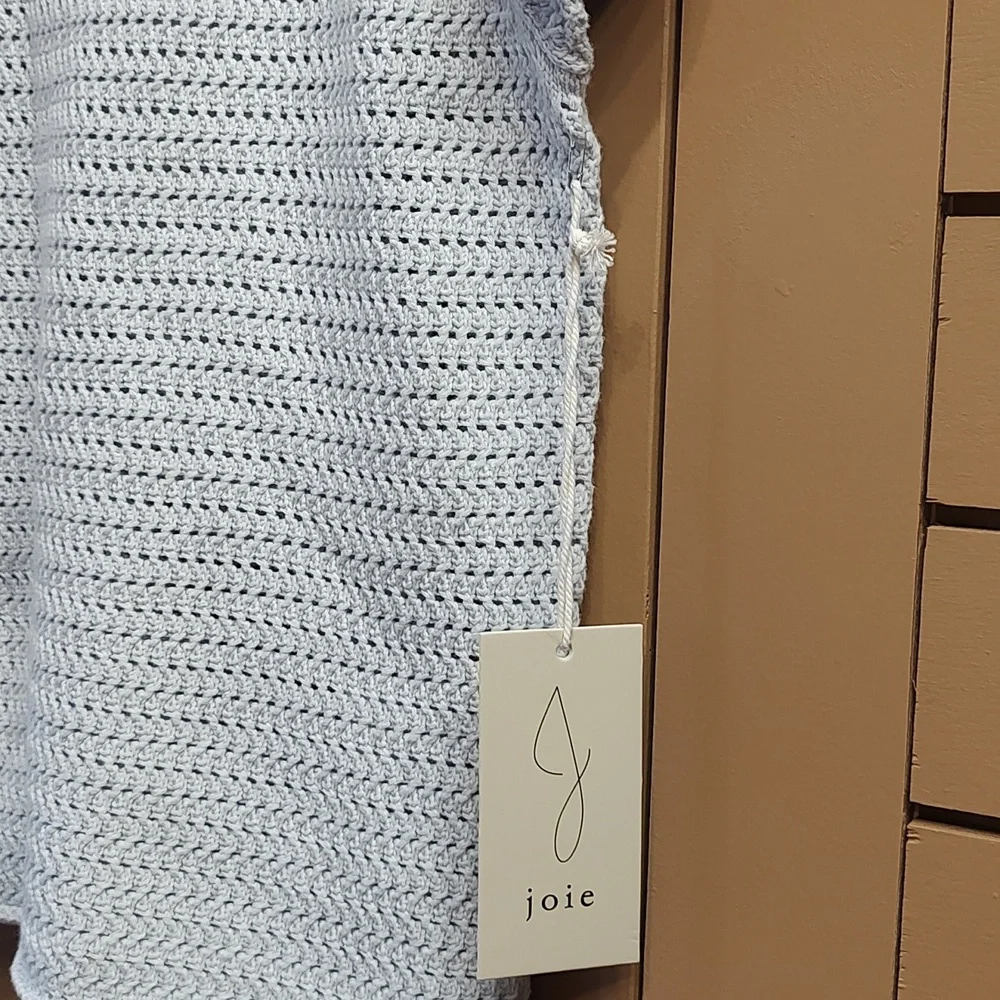 Joie Crochet Open Weave Sweater size Large - Picture 3 of 5